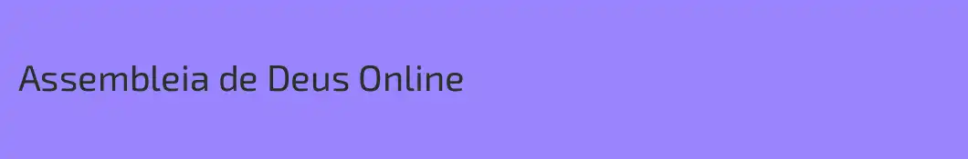 Assembleia de Deus Online